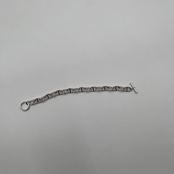Hermes Elegant Silver Chain Bracelet - Picture 2 of 3